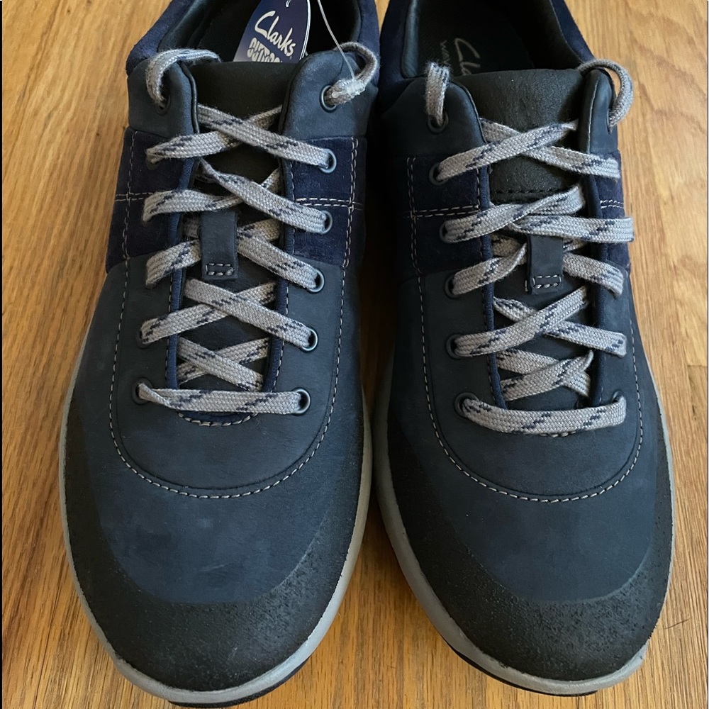 Clarks Womens Wave Andes Walking Shoe Black Nubuck new with tags